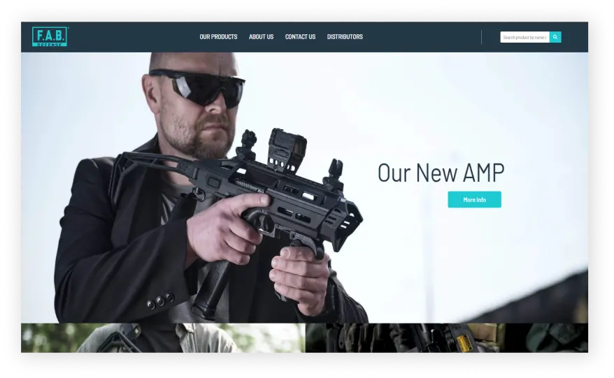 F.A.B. Defense - Desktop Screen